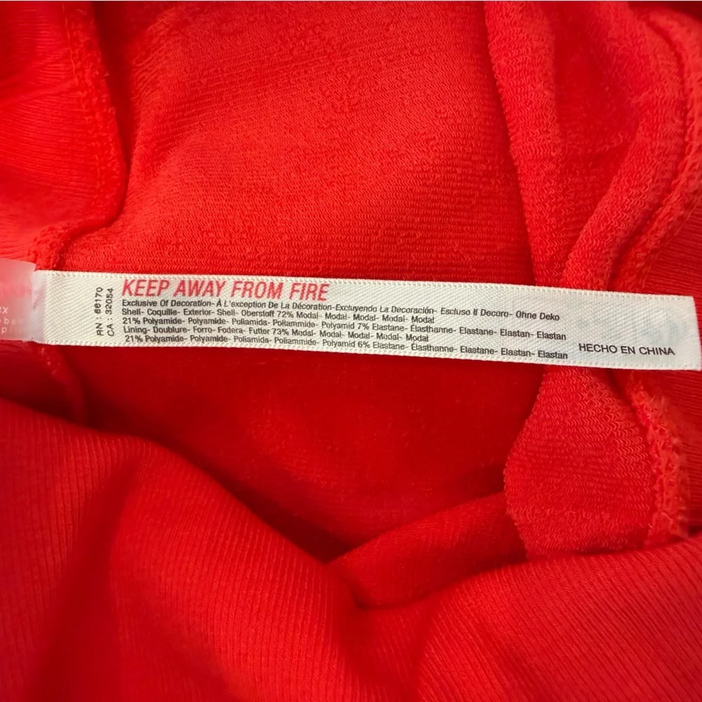 Free People FP Movement Rich Soul Flared Onesie, Red “Bittersweet” - Size XS/S - Picture 6 of 7